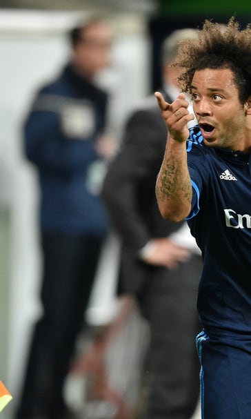 Marcelo takes embarrassing dive in Real Madrid's loss to Wolfsburg